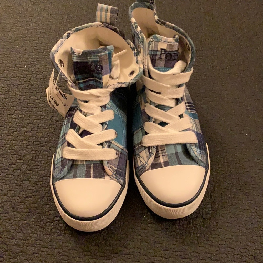 Unisex, plaid Polo sneakers